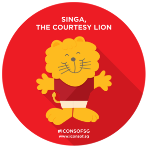 Singa The Courtesy Lion